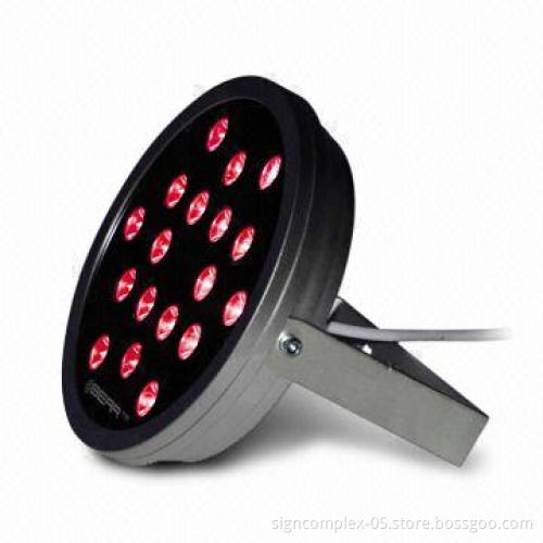50W 3-in-1 RGB Edison LED Floodlight with 20m Projection Distance and 25° Beam Angle